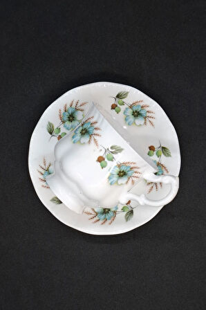 MayFair Pottery Vintage Duble Kahve Fincanı 2 Parça 160 ml