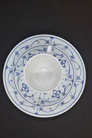 Form Marienbad Ingres Weiss Alman Çay Fincanı 3 Parça Saman Desen Vintage 200 ml