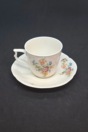 Classic Rose Collection Vintage Çay Fincanı 2 Parça 180 ml