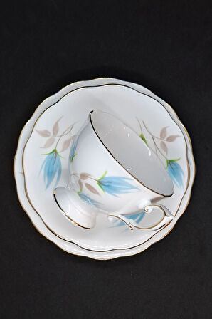 ROYAL STANDART Fine Bone China Vintage Çay Fincanı 3 Parça 210 ml