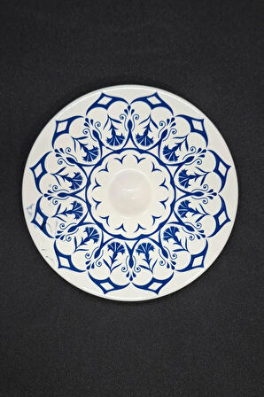 Koleksiyon Dervish Çini Gonca Çay Tabağı 13 cm