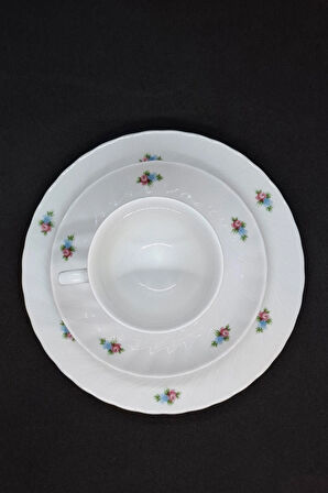 Seltmann Weiden Regina Çay Fincanı 3 Parça 210 ml Pembe Mavi