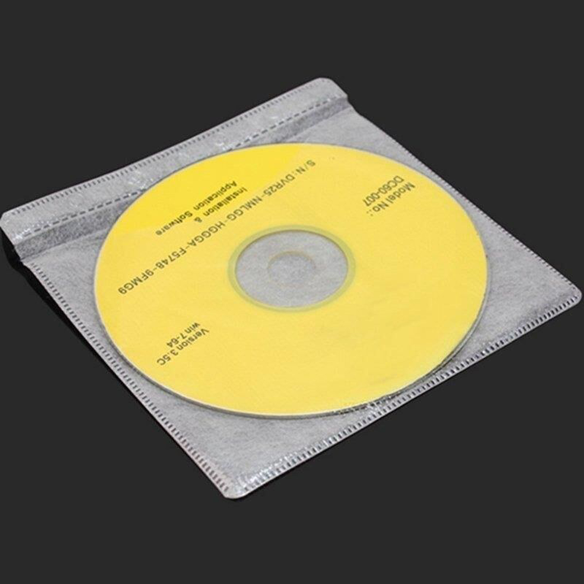 Premium Cd Dvd Zarfları Çift Yönlü 100'lü Paket Beyaz Kullanım Düzenleyici Belge Aracı
