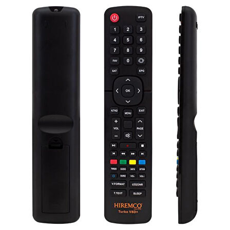 Hiremco Turbo V8d+ Uydu Alıcı Kumandası