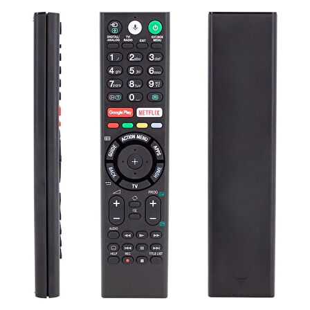Sony Netflix-google Play Tuşlu Ses Komutlu Lcd-led Tv Kumanda Rmf-tx310e