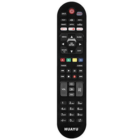 Huayu Urc1517 Netflix-youtube-amazon Tuşlu Lcd Led Tv Universal Kumanda
