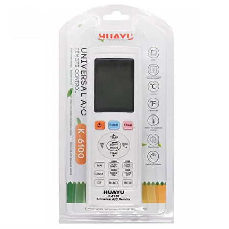 Huayu K-6100 Universal Akıllı Ac Klima Kumandası