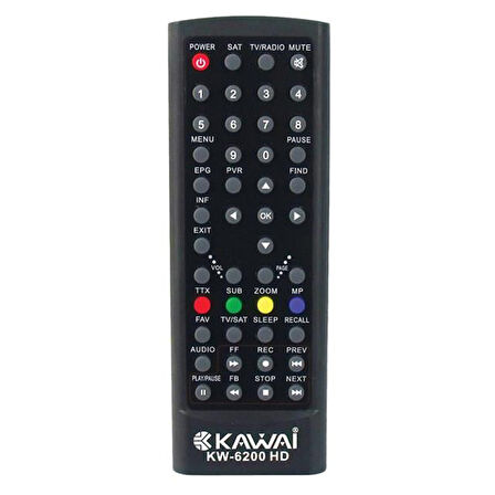 Kawai Kw-6200 Hd Uydu Alıcı Kumandası