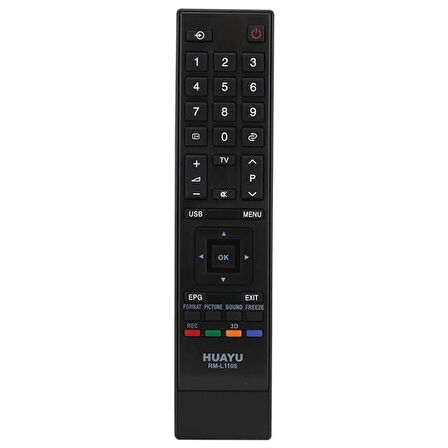 Toshiba Rm-l1106 3d Lcd-led Tv Kumandası