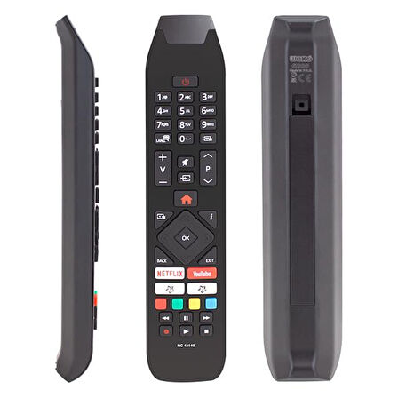 Vestel Rc 43140 H0297a Netflix-youtube Tuşlu Tv Kumandası