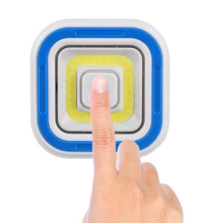 Powermaster Pm-6936 Cob Ledli Pilli Uzaktan Kumandalı Üçlü Lamba