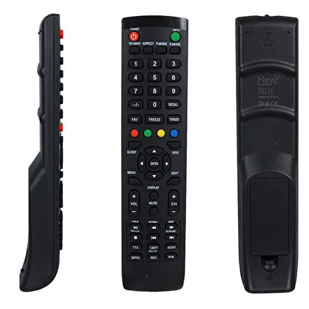 Vestel - Altus - Arçelik - Beko - Arctic - Blomberg Küçük Kalıp Lcd Led Tv Kumandası