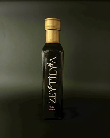 Tatlı Kırmızı Biberli Zeytinyağı 250 ml