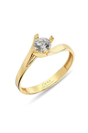 Sevgililer Günü Tektaş Yüzük Zy081