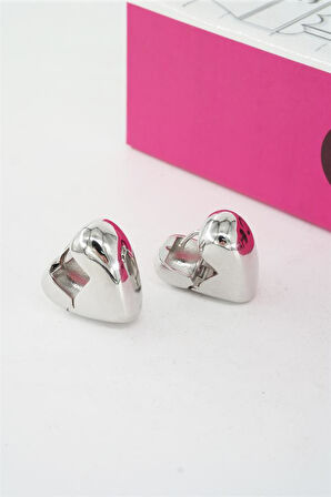 Kadın Vip Seri Balon Kalp Küpe