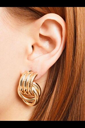 Kadın Vip Seri Özel Tasarım Marka Küpe Seti