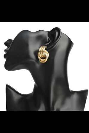 Kadın Vip Seri Özel Tasarım Marka Küpe Seti