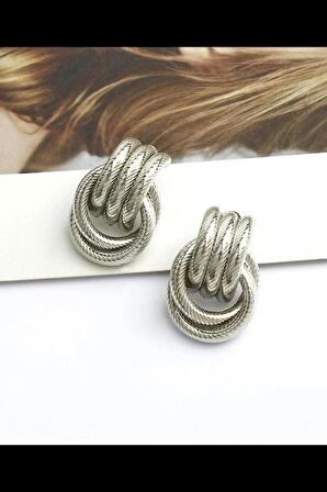 Kadın Vip Seri Özel Tasarım Marka Küpe Seti