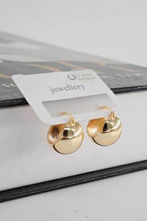 Kadın Vip Seri 1.8 cm Oval Model Küpe