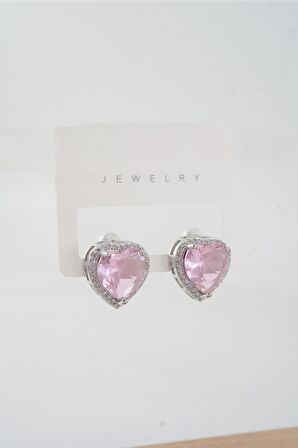 Kadın Vip Seri Özel Tasarım Baget Zirkon Taşlı Küpe Seti