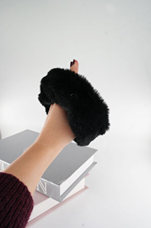 Kadın Peluş Lastik Toka