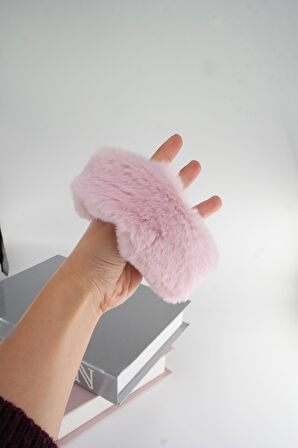 Kadın Peluş Lastik Toka