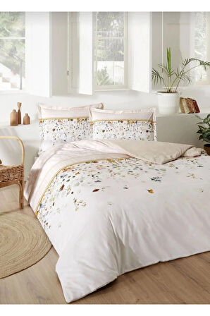 Çift Kişilik (ÇARŞAFI LASTİKLİ) Nevresim Takımı Marigold