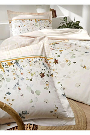 Çift Kişilik (ÇARŞAFI LASTİKLİ) Nevresim Takımı Marigold