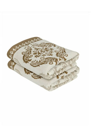 (2 ADET) Opus Kadife Büyük Boy Banyo Havlusu 90x150 Cm