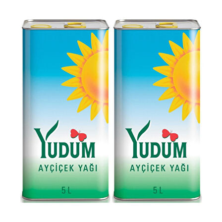 Yudum 5 Lt Ayçiçekyağı 2'Li