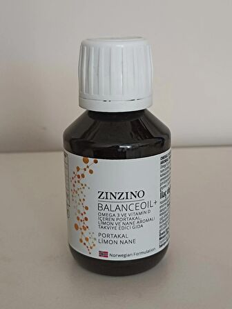 Zinzino Balanceoil+ 100 ml Yeni Nesil Balık Yağı