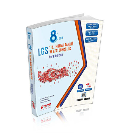 Zafer Yayınları LGS 8. Sınıf İNKILAP TARİHİ ve ATATÜRKÇÜLÜK Soru Bankası - YENİ