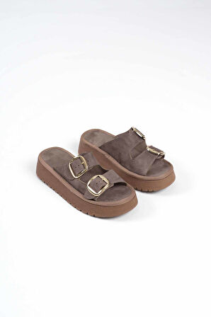 Place Premium Vizon Süet Terlik