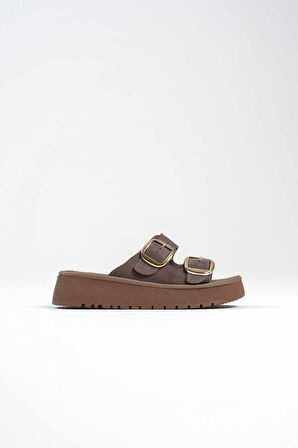 Place Premium Vizon Süet Terlik