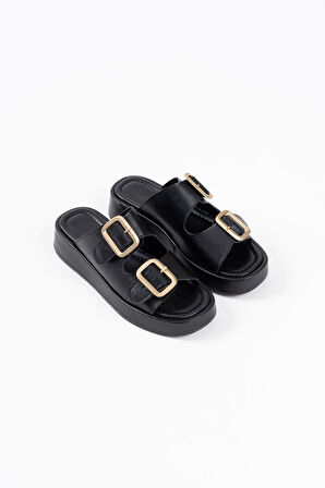 Nare Premium Siyah Cilt Terlik