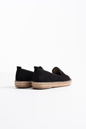 Fly Premium Kadın Siyah Espadril Ayakkabı