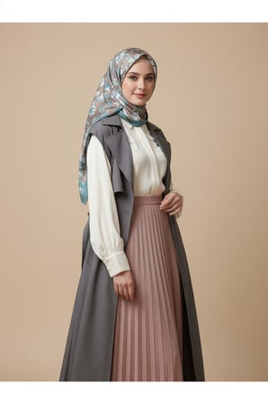 Çiçek Motifli Floral Desenli Özel Tasarım Şal