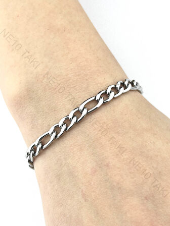 Cal Kle, Paslanmaz Çelik Zincir Bileklik 397, Gümüş Renk