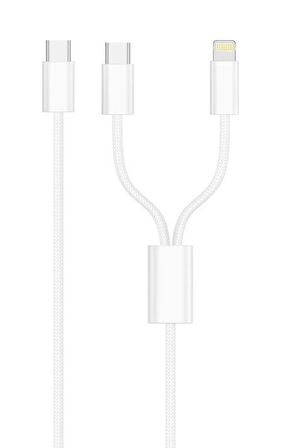 Casper VIA F30 -F30 Plus M30 M30 Plus Şarj Kablosu 5A Hızlı Şarj 2in1 SZ-CL15