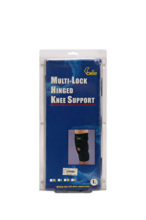 NKN 70 Kfidis-Chf Neopren Dereceli Menteşeli Dizlik Gri-Lacivert - XL