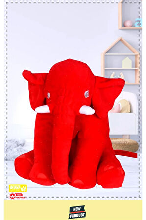 Pelus Oyuncaklar Kiz Erkek Cocuk Oyuncak Ayı Polar Peluş Sevimli Uyku Fili 85cm