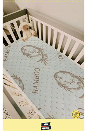 Lüks Ortopedik Bamboo Bebek Yatağı Anne Yanı Bebek Yatak