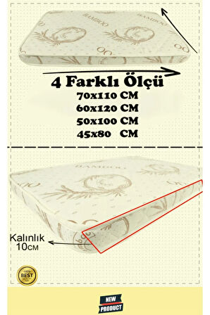 Bebek ve Çocuk Yatağı Sünger Park Yatak Anne Yanı Ultra Lüx Full Ortopedik