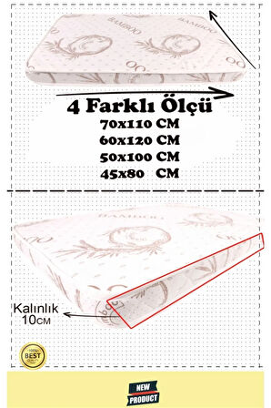 Bamboo Premium Ortopedik Bebek Ve Çocuk Yatağı