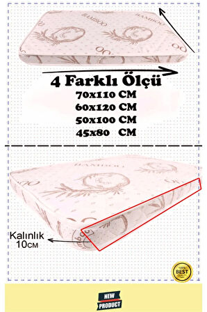 Bamboo Premium Ortopedik Bebek Ve Çocuk Yatağı