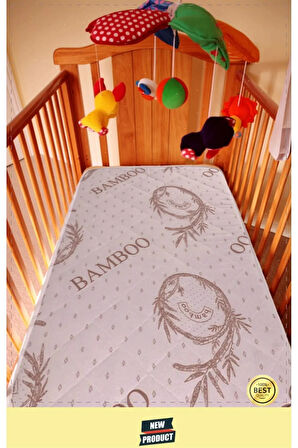 Anne Yanı Ortopedik Bambu Bebek ve Çocuk Yatağı