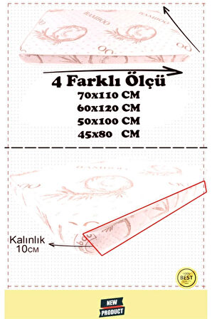 Ortopedik Sünger Bebek Ve Çocuk Yatağı, Beşik Yatağı, Park Yatak