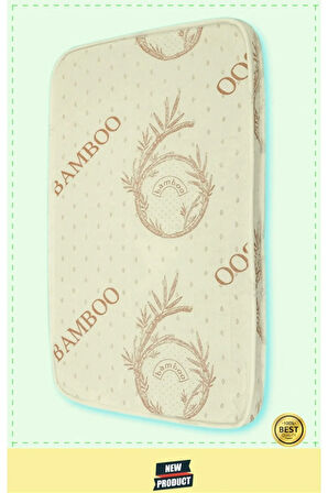 Bamboo Ortopedik Sünger Bebek Çocuk Yatağı Anne Yanı Bebek Yatak