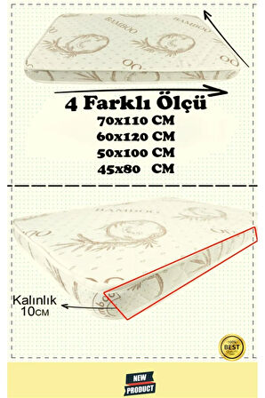 Lüks Bebek Ve Çocuk Yatak, Beşik Yatağı, Park Yatak, Ortopedik Sünger Yatak