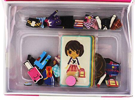 Eğitici Oyuncak Manyetik Puzzle Kitap 71 Parça Kız Erkek Çocuk Eğitici